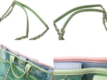 Load image into Gallery viewer, CHANEL シャネル ハンドバック ビニール ココマーク マルチカラー シルバー金具 25番台 美品 中古 66885