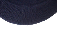 Load image into Gallery viewer, Carhartt カーハート ビンテージ 90s USA製 ツバ付 ニットキャップ ネイビー アクリル 美品 中古 66887