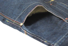 Load image into Gallery viewer, outkast clothing アウトキャスト デニム バギーショーツ ショートパンツ ネイビー コットン サイズ36 美品 中古 66890