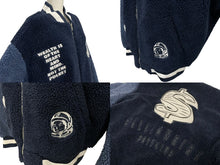 Load image into Gallery viewer, BILLIONAIRE BOYS CLUB ビリオネアボーイズクラブ ボアジャケット BBCJP223X003 サイズL ポリエステル ブルー 刺繍 美品 中古 66899