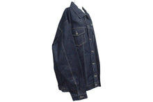 Load image into Gallery viewer, 極美品 ROCAWEAR ロカウェア デニムジャケット サイズXL ブランドロゴ 刺繍 インディゴブルー コットン ヴィンテージ 90s 中古 66900