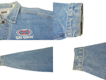 Load image into Gallery viewer, Wu-Tang Clan WU WEAR ウーウェア デニムジャケット ロゴ刺繍 インディゴブルー レッド ホワイト コットン 美品 中古 66901