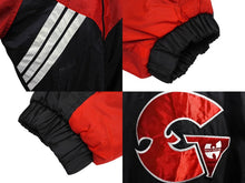 Load image into Gallery viewer, 極美品 WU WEAR ウーウェア Wu-Tang Clan ナイロンジャケット 刺繍 レッド ブラック ホワイト ヴィンテージ WU-TANGFOREVER 中古 66903