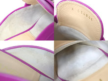 Load image into Gallery viewer, CHANEL シャネル × ファレルウィリアムス 19SS ミュール ローファー サンダル レザー G34846 パープル サイズ37 美品 中古 66921