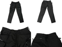 Load image into Gallery viewer, 極美品 ISSEY MIYAKE MEN イッセイミヤケ メン 00AW TRAVEL期 セットアップ ブラック ナイロン ポリプロピレン ME03FC006 アーカイブ サイズ2 中古 66922