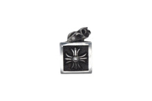 Load image into Gallery viewer, ChromeHearts クロムハーツ ネックレス ペンダント トップ フレームド CHプラスチャーム シルバー925 シルバー ブラック 美品 中古 66928