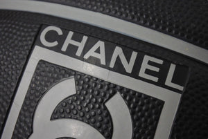CHANEL シャネル BASKETBALL バスケットボール スポーツライン ココマーク ブラック グレー 美品 中古 66929