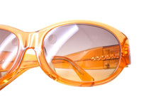 Load image into Gallery viewer, CHANEL シャネル ヴィンテージクラシック サングラス 5070 アクセサリー グラデーション オレンジ ゴールド金具 美品 中古 66931