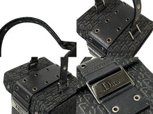 Load image into Gallery viewer, 極美品 Christian Dior クリスチャンディオール バニティ ハンドバッグ ストリートシック トロッター ジャガード レザー 中古 66936