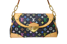 Load image into Gallery viewer, LOUIS VUITTON ルイヴィトン モノグラムマルチカラー ビバリーMM ショルダーバッグ M40204 ブラック ゴールド金具 美品 中古 66940