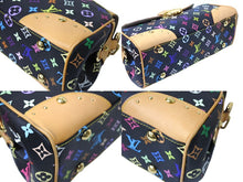 Load image into Gallery viewer, LOUIS VUITTON ルイヴィトン モノグラムマルチカラー ビバリーMM ショルダーバッグ M40204 ブラック ゴールド金具 美品 中古 66940
