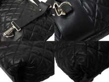 Load image into Gallery viewer, CHANEL シャネル コココクーン リュック キルティング 13番台 イタリア製 レザー ブラック シルバー金具 美品 中古 66946
