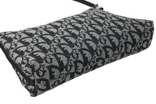 Load image into Gallery viewer, 極美品 ChristianDior クリスチャンディオール サドルポーチ ワンショルダーバッグ トロッター柄 C2RU1004 ネイビー ガリアーノ期 中古 66950