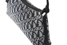 Load image into Gallery viewer, 極美品 ChristianDior クリスチャンディオール サドルポーチ ワンショルダーバッグ トロッター柄 C2RU1004 ネイビー ガリアーノ期 中古 66950