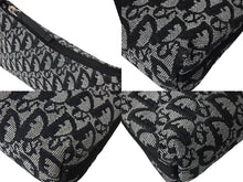 Load image into Gallery viewer, 極美品 ChristianDior クリスチャンディオール サドルポーチ ワンショルダーバッグ トロッター柄 C2RU1004 ネイビー ガリアーノ期 中古 66950