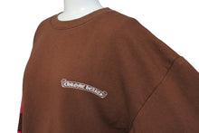 Load image into Gallery viewer, CHROME HEARTS クロムハーツ スウェット サイズS MATTY BOY マティボーイ STRUCTURE プリント コットン ブラウン 美品 中古 66954