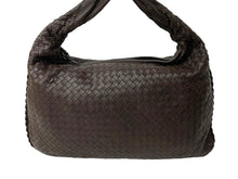 Load image into Gallery viewer, 極美品 BOTTEGAVENETA ボッテガヴェネタ ワンショルダーバッグ イントレチャート 115654-V0013 2040 レザー ダークブラウン 中古 66957