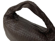 Load image into Gallery viewer, 極美品 BOTTEGAVENETA ボッテガヴェネタ ワンショルダーバッグ イントレチャート 115654-V0013 2040 レザー ダークブラウン 中古 66957