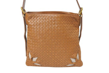 Load image into Gallery viewer, 極美品 BOTTEGAVENETA ボッテガ ヴェネタ ショルダーバッグ 肩掛け イントレチャート 170022 VACG2 2064 ブラウン 中古 66958