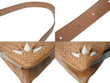 Load image into Gallery viewer, 極美品 BOTTEGAVENETA ボッテガ ヴェネタ ショルダーバッグ 肩掛け イントレチャート 170022 VACG2 2064 ブラウン 中古 66958