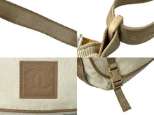 Load image into Gallery viewer, 極美品 CHANEL シャネル ヴィンテージ スポーツライン ショルダーバッグ 10番台 ラメ ジャガード ブラウン 中古 66960