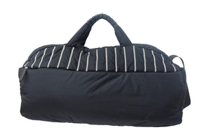CHANEL シャネル スポーツライン スポーツバッグ ボストンバッグ 2WAY ショルダーバッグ ナイロン ブラック ホワイト 美品 中古 66961