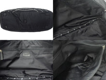 Load image into Gallery viewer, CHANEL シャネル スポーツライン スポーツバッグ ボストンバッグ 2WAY ショルダーバッグ ナイロン ブラック ホワイト 美品 中古 66961