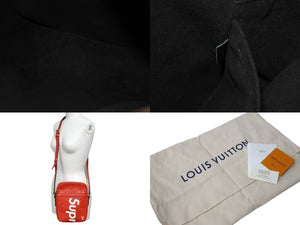 SUPREME シュプリーム LOUISVUITTON ルイヴィトン ダヌーブPM エピ Ｍ53417 17AW レッド 美品 中古 4c066305