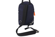 Load image into Gallery viewer, PRADA プラダ プラダスポーツ ショルダーバッグ ボディバッグ 018 2VZ023 テスート ネイビー オレンジ ブラック 美品 中古 66968