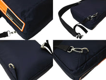 Load image into Gallery viewer, PRADA プラダ プラダスポーツ ショルダーバッグ ボディバッグ 018 2VZ023 テスート ネイビー オレンジ ブラック 美品 中古 66968