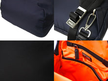 Load image into Gallery viewer, PRADA プラダ プラダスポーツ ショルダーバッグ ボディバッグ 018 2VZ023 テスート ネイビー オレンジ ブラック 美品 中古 66968