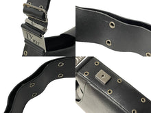 Load image into Gallery viewer, Christian Dior クリスチャンディオール ストリートシック ショルダーバッグ MA-0032 ブラック レザー シルバー金具 美品 中古 66969