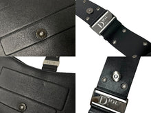 Load image into Gallery viewer, Christian Dior クリスチャンディオール ストリートシック ショルダーバッグ MA-0032 ブラック レザー シルバー金具 美品 中古 66969