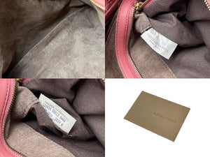 BOTTEGAVENETA ボッテガヴェネタ ワンショルダーバッグ イントレチャート 115653 V0013 6640 レザー ピンク 美品 中古 66974
