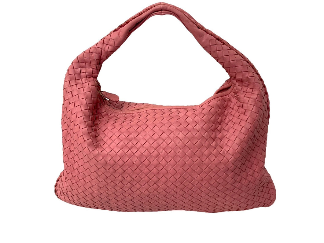 BOTTEGAVENETA ボッテガヴェネタ ワンショルダーバッグ イントレチャート 115653 V0013 6640 レザー ピンク 美品 中古 66974