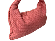 Load image into Gallery viewer, BOTTEGAVENETA ボッテガヴェネタ ワンショルダーバッグ イントレチャート 115653 V0013 6640 レザー ピンク 美品 中古 66974