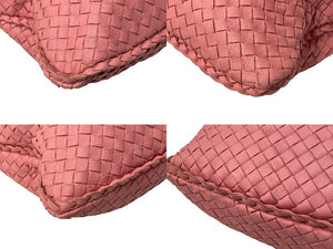 BOTTEGAVENETA ボッテガヴェネタ ワンショルダーバッグ イントレチャート 115653 V0013 6640 レザー ピンク 美品 中古 66974