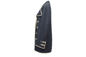 極美品 CHANEL シャネル ナポレオン ジャケット 2006 スプリングコレクション P28757V18249 サイズ48 コットン ブラック 中古 66981