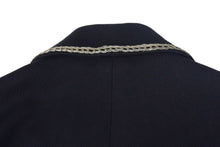 Load image into Gallery viewer, 極美品 CHANEL シャネル ナポレオン ジャケット 2006 スプリングコレクション P28757V18249 サイズ48 コットン ブラック 中古 66981