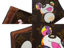 Load image into Gallery viewer, LOUIS VUITTON ルイヴィトン ポルトフォイユ・マルコ M61666 二つ折り財布 村上隆 モノグラムパンダ 美品 中古 66986