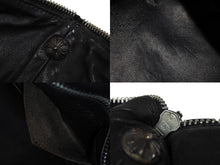 Load image into Gallery viewer, CHROME HEARTS クロムハーツ オールド モニカ ハンドバッグ レザー シルバー SV925 ブラック レザー 美品 中古 67008