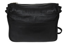 Load image into Gallery viewer, 極美品 CHROME HEARTS クロムハーツ ソフト ショルダー メッセンジャー バッグ ショルダーバッグ レザー ブラック 中古 67009