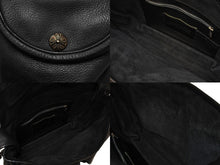 Load image into Gallery viewer, 極美品 CHROME HEARTS クロムハーツ ソフト ショルダー メッセンジャー バッグ ショルダーバッグ レザー ブラック 中古 67009