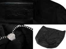 Load image into Gallery viewer, 極美品 CHROME HEARTS クロムハーツ ソフト ショルダー メッセンジャー バッグ ショルダーバッグ レザー ブラック 中古 67010
