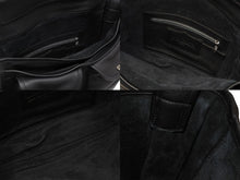 Load image into Gallery viewer, 極美品 CHROME HEARTS クロムハーツ ソフト ショルダー メッセンジャー バッグ ショルダーバッグ レザー ブラック 中古 67010