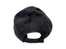 Load image into Gallery viewer, MIUMIU ミュウミュウ デニム ベースボールキャップ ブランドロゴ 5HC179 ICタグ コットン ブラック サイズL 美品 中古 67020