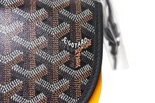 Load image into Gallery viewer, 新品未使用品 GOYARD ゴヤール ベルヴェデール PM ショルダーバッグ BELVE3PMLTY01CG01P ヘリンボーン ブラック 中古 67027