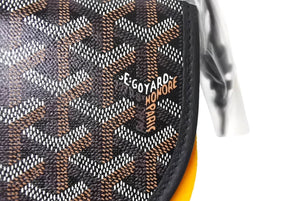 新品未使用品 GOYARD ゴヤール ベルヴェデール PM ショルダーバッグ BELVE3PMLTY01CG01P ヘリンボーン ブラック 中古 67027