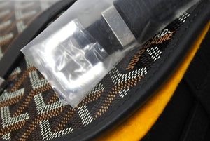 新品未使用品 GOYARD ゴヤール ベルヴェデール PM ショルダーバッグ BELVE3PMLTY01CG01P ヘリンボーン ブラック 中古 67027