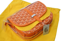 Load image into Gallery viewer, 新品未使用品 GOYARD ゴヤール ベルヴェデール PM ショルダーバッグ BELVE3PMLTY07CG07P ヘリンボーン オレンジ 中古 67030